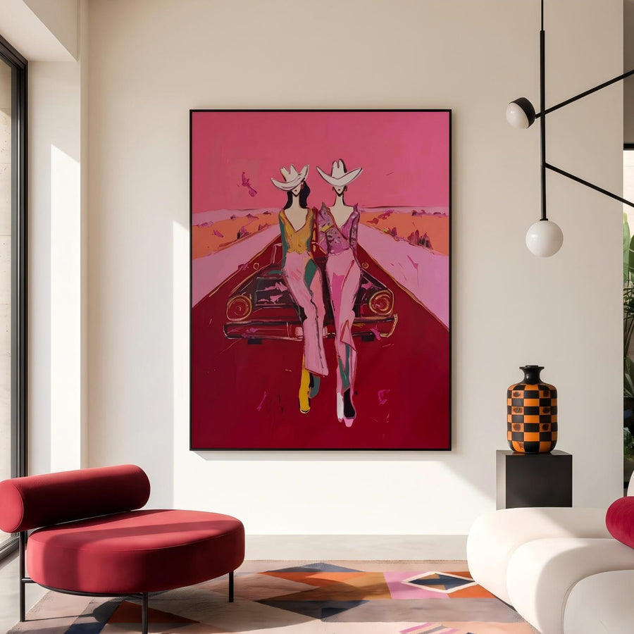 POP Art | Cowgirls on the Road