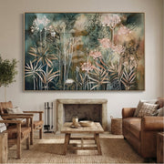 Bohemian Art |  Botanical Library Serenity