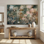 Bohemian Art |  Botanical Library Serenity