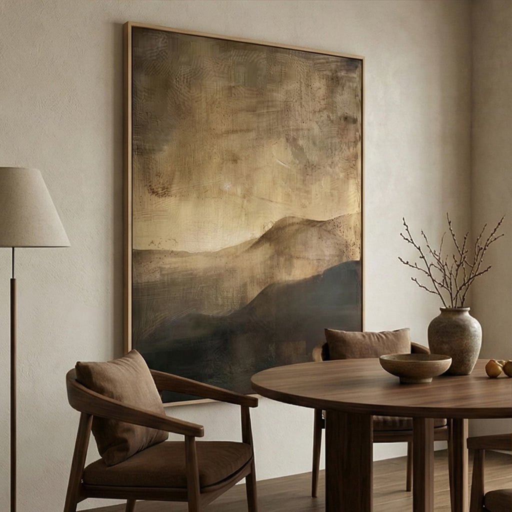 Wabi-Sabi Art | Before Bloom-mountains