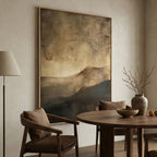 Wabi-Sabi Art | Before Bloom-mountains