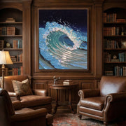 3D-Textured Art | Midnight Wave
