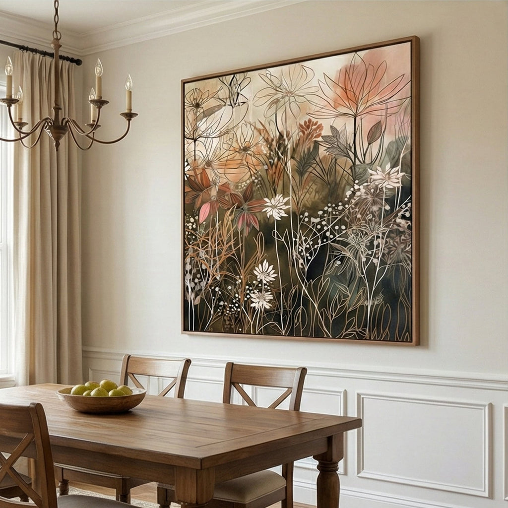 Bohemian Art | Hearthside Blossoms