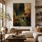 Impressionist Art｜Wetland Egret