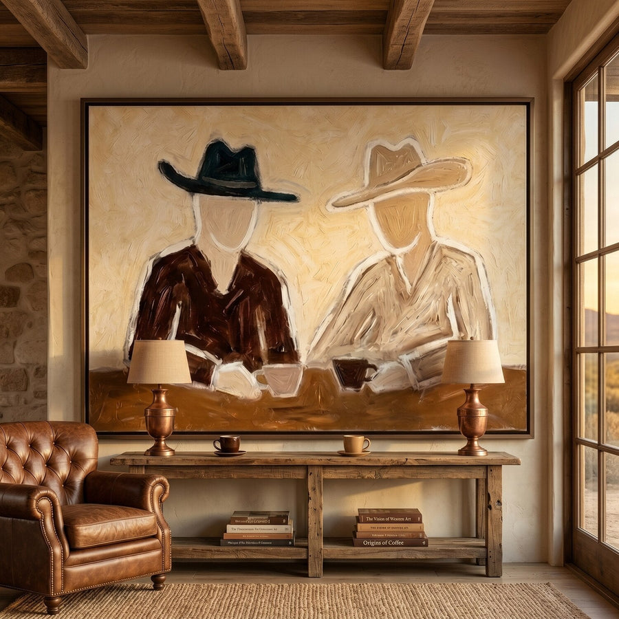 Vintage Americana Art | Cafe Companions
