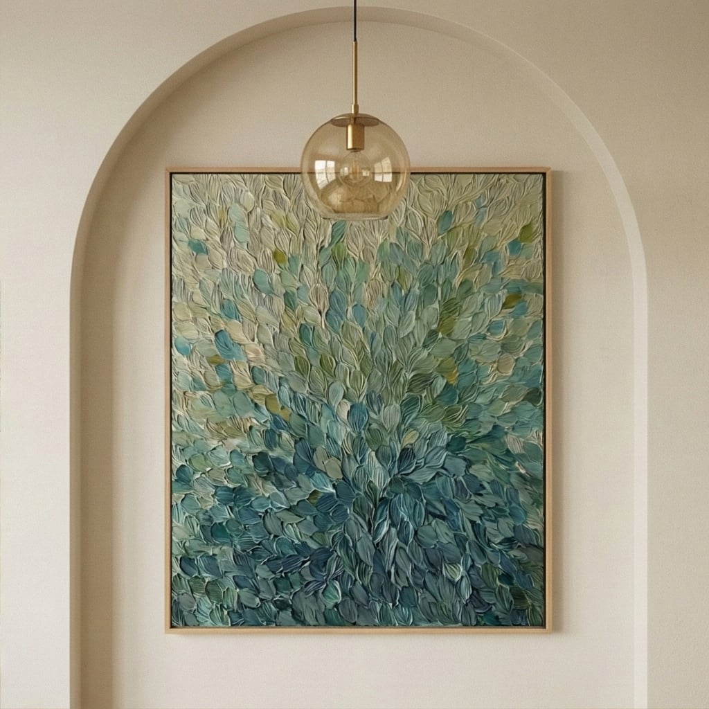 3D textured Art | Oceanleaf Reverie