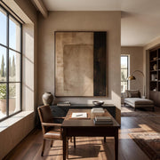 Wabi-Sabi Art｜Earth‑Tone Minimalist Abstract Wall Art