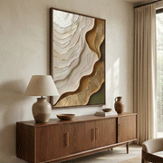Contemporary Luxe Art | Layered Currents