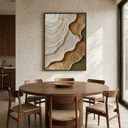 Contemporary Luxe Art | Layered Currents