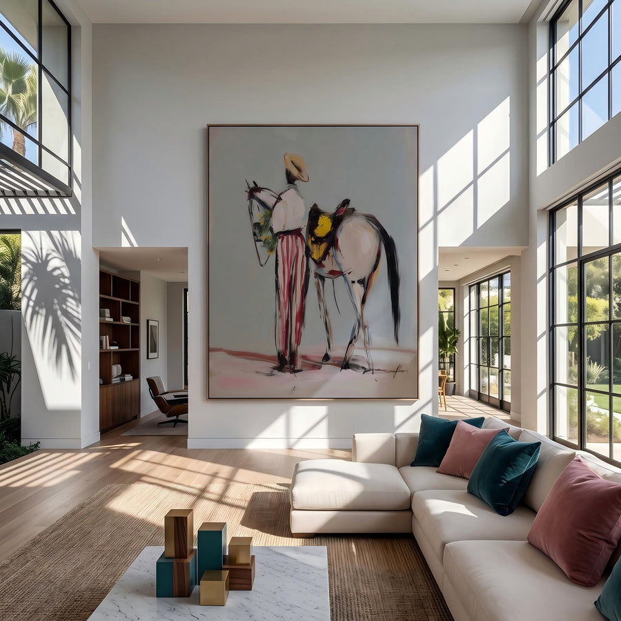 POP Art | Western Cowboy and Horse