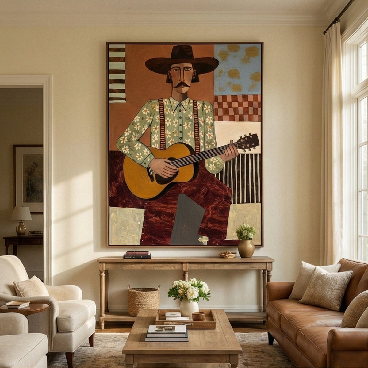 Vintage Americana Art | Desert Serenade