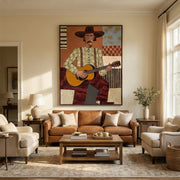 Vintage Americana Art | Desert Serenade