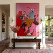 POP Art | Pink Cowgirl Cocktail