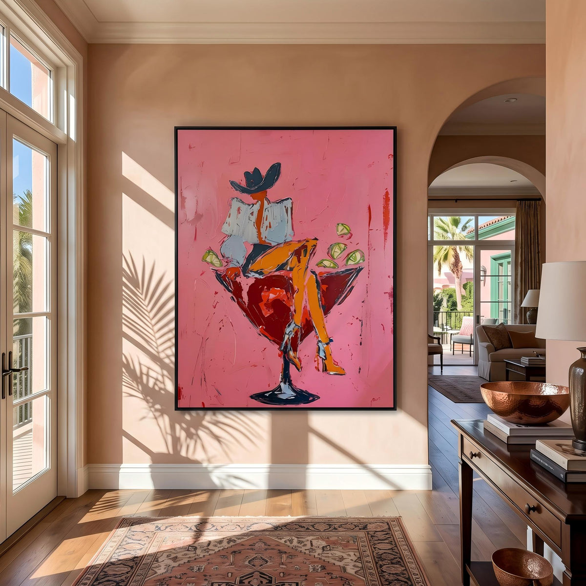 POP Art | Cocktail Western Woman