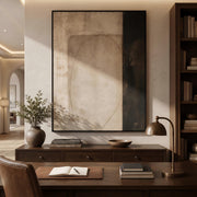 Wabi-Sabi Art｜Earth‑Tone Minimalist Abstract Wall Art
