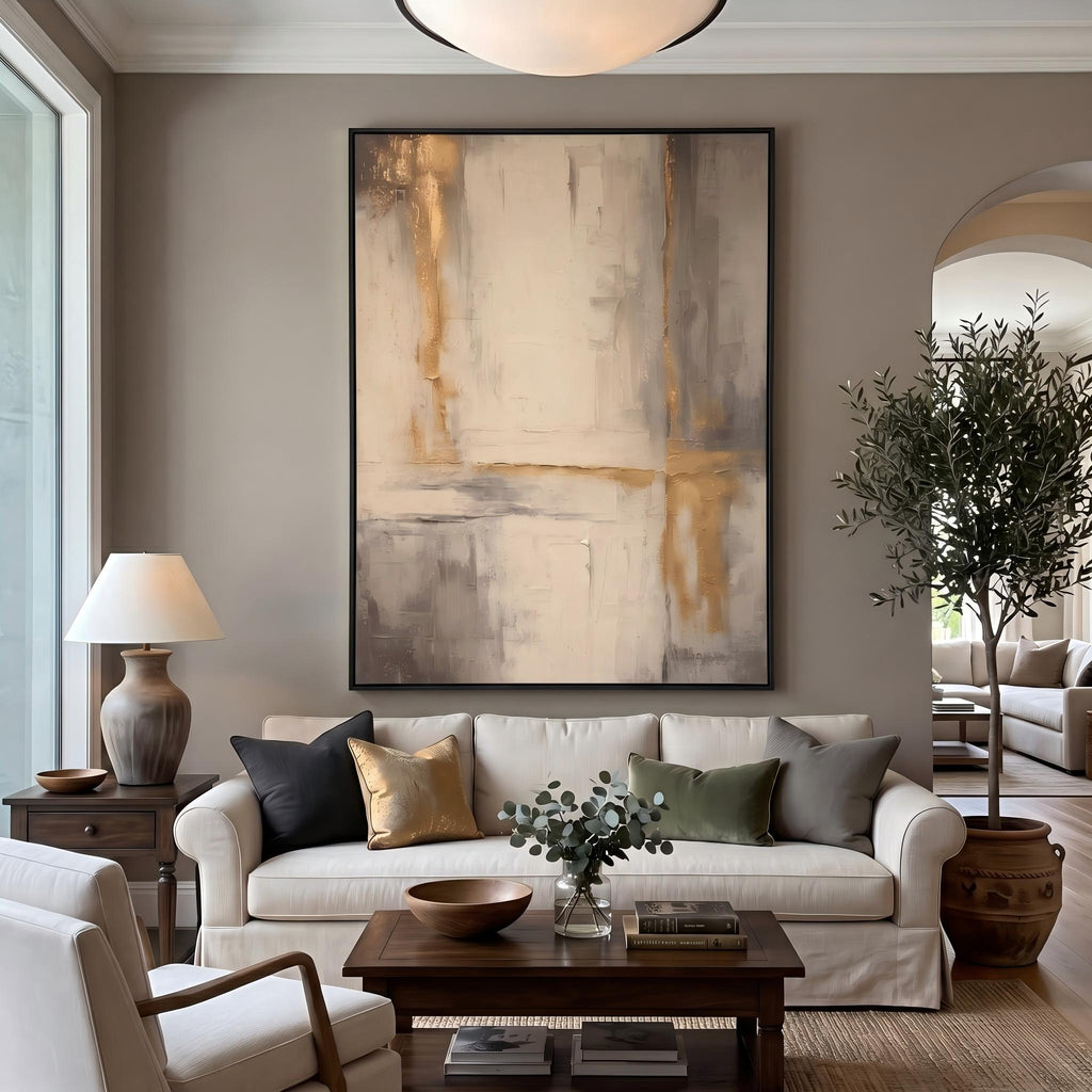 Abstract Art｜Gold Foil Luxury Wall Art