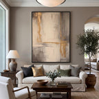 Abstract Art｜Gold Foil Luxury Wall Art