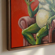 Surreal Art | Cigar & Vibe frog