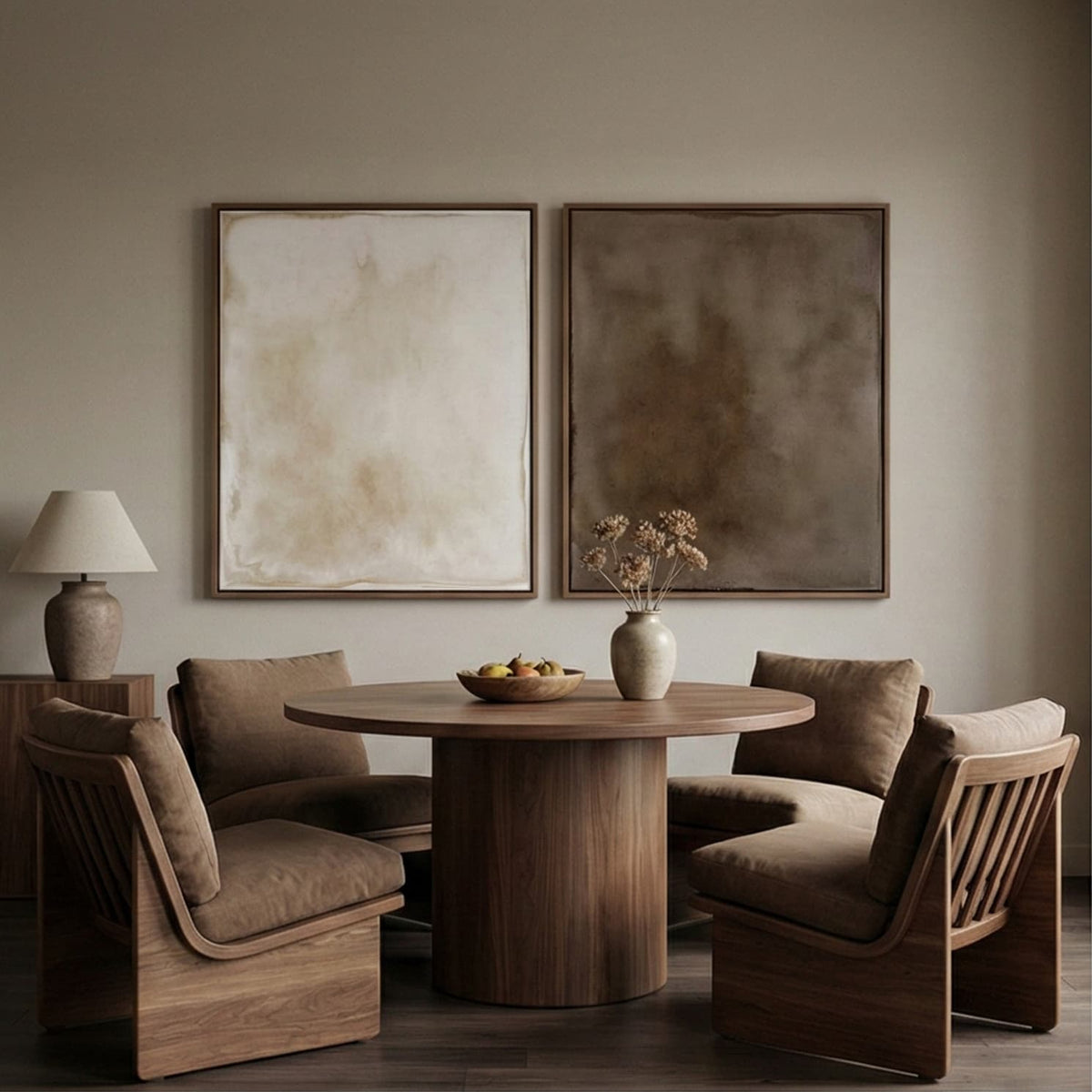 Wabi-Sabi Art | Echo of Two Tones