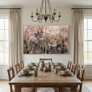 Bohemian Art | Subtle Leaf Rhythm