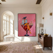 POP Art | Cocktail Western Woman