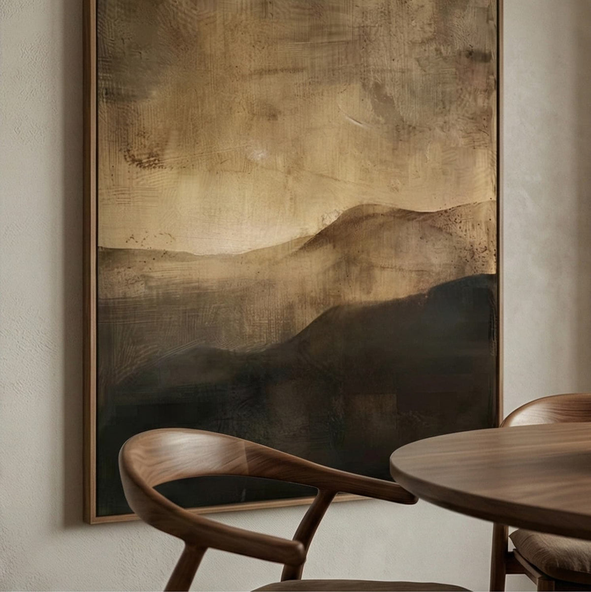 Wabi-Sabi Art | Before Bloom-mountains