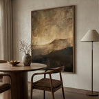 Wabi-Sabi Art | Before Bloom-mountains