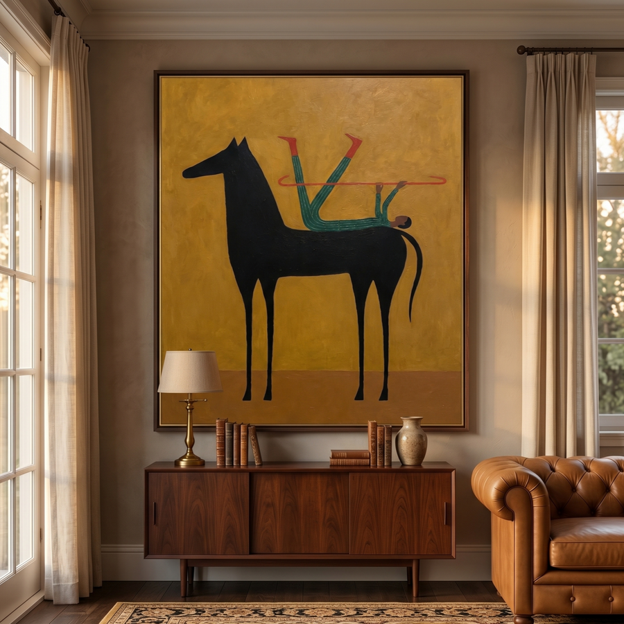 Vintage Americana Art | Golden Bond Ritual