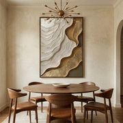 Contemporary Luxe Art | Layered Currents