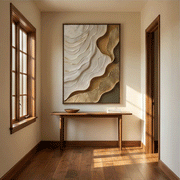 Contemporary Luxe Art | Layered Currents