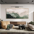 3D-Textured Art｜Layered Mountain Wall Art