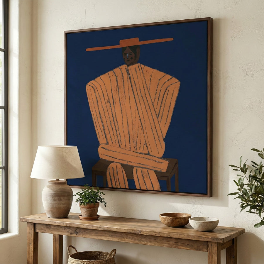Vintage Americana Art | The Silent Guardian