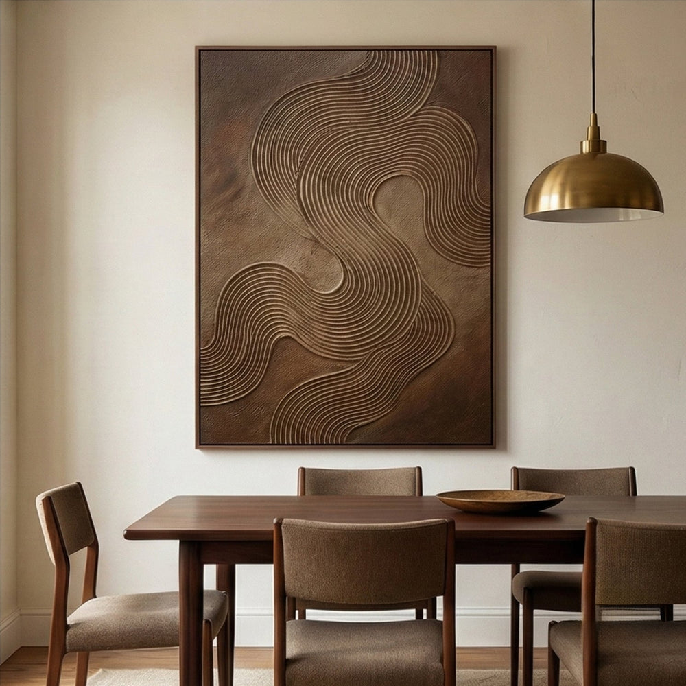 3D textured Art | Flowing Lines