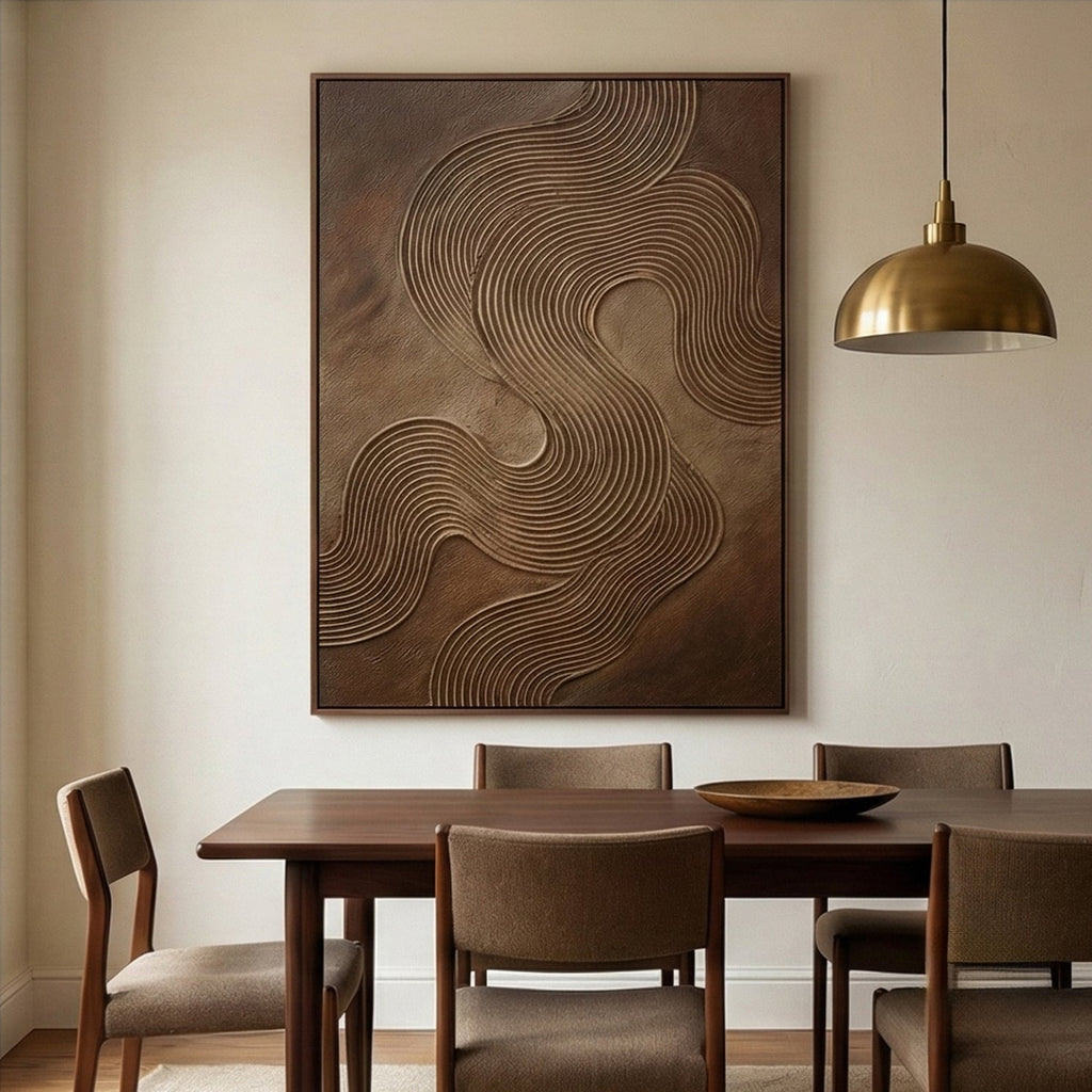 3D textured Art | Flowing Lines