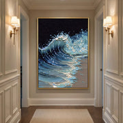 3D-Textured Art | Wave Crest