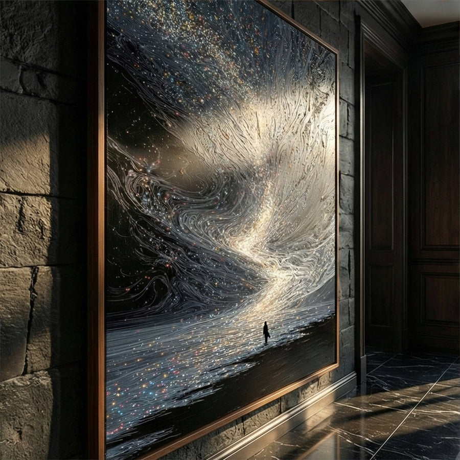 Surreal Art | Cosmic Shore Solitude