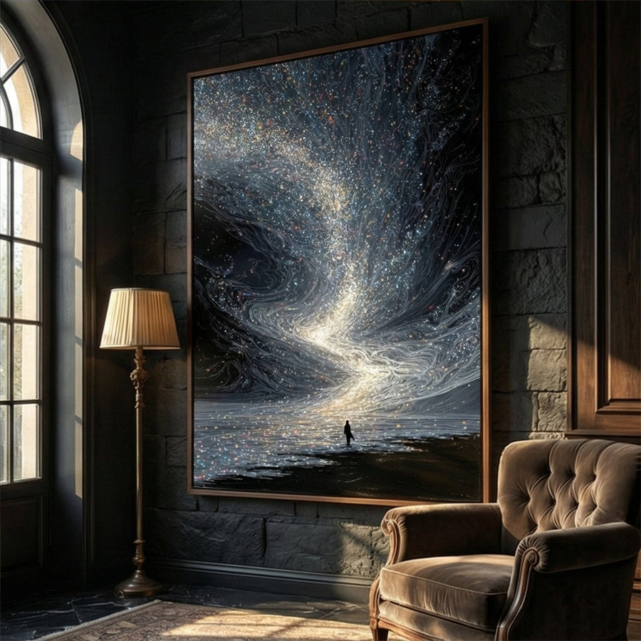 Surreal Art | Cosmic Shore Solitude