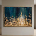 Contemporary Luxe Art |Golden Cascade