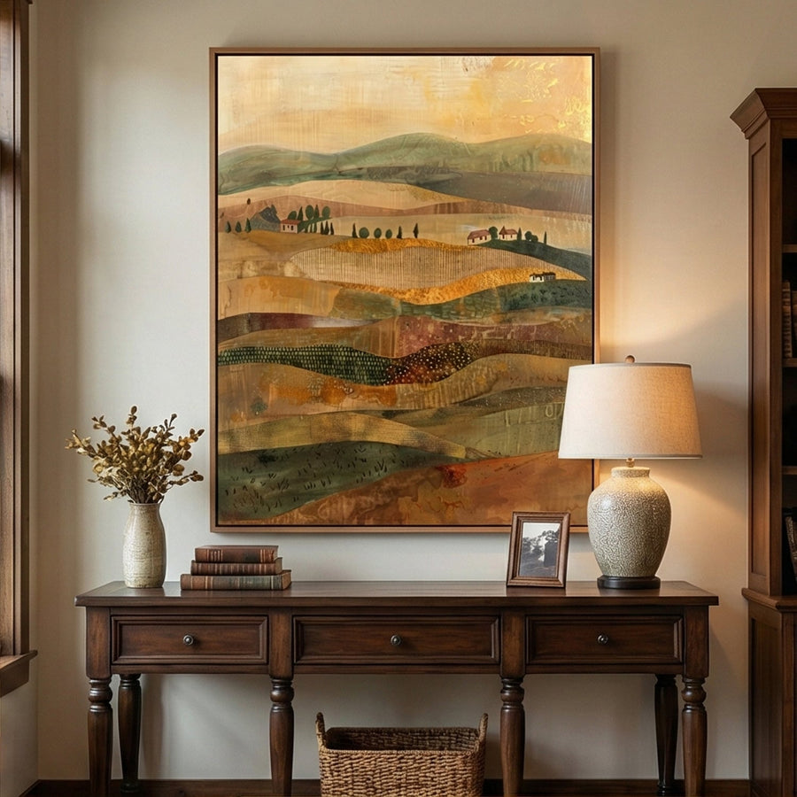 Bohemian Art | Golden Field Echoes