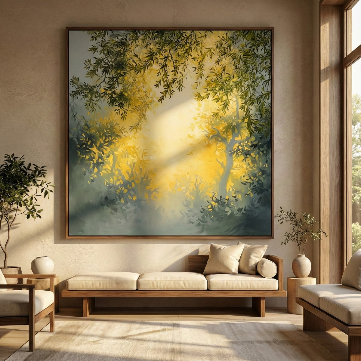 Impressionist Art | Sunlit Canopy