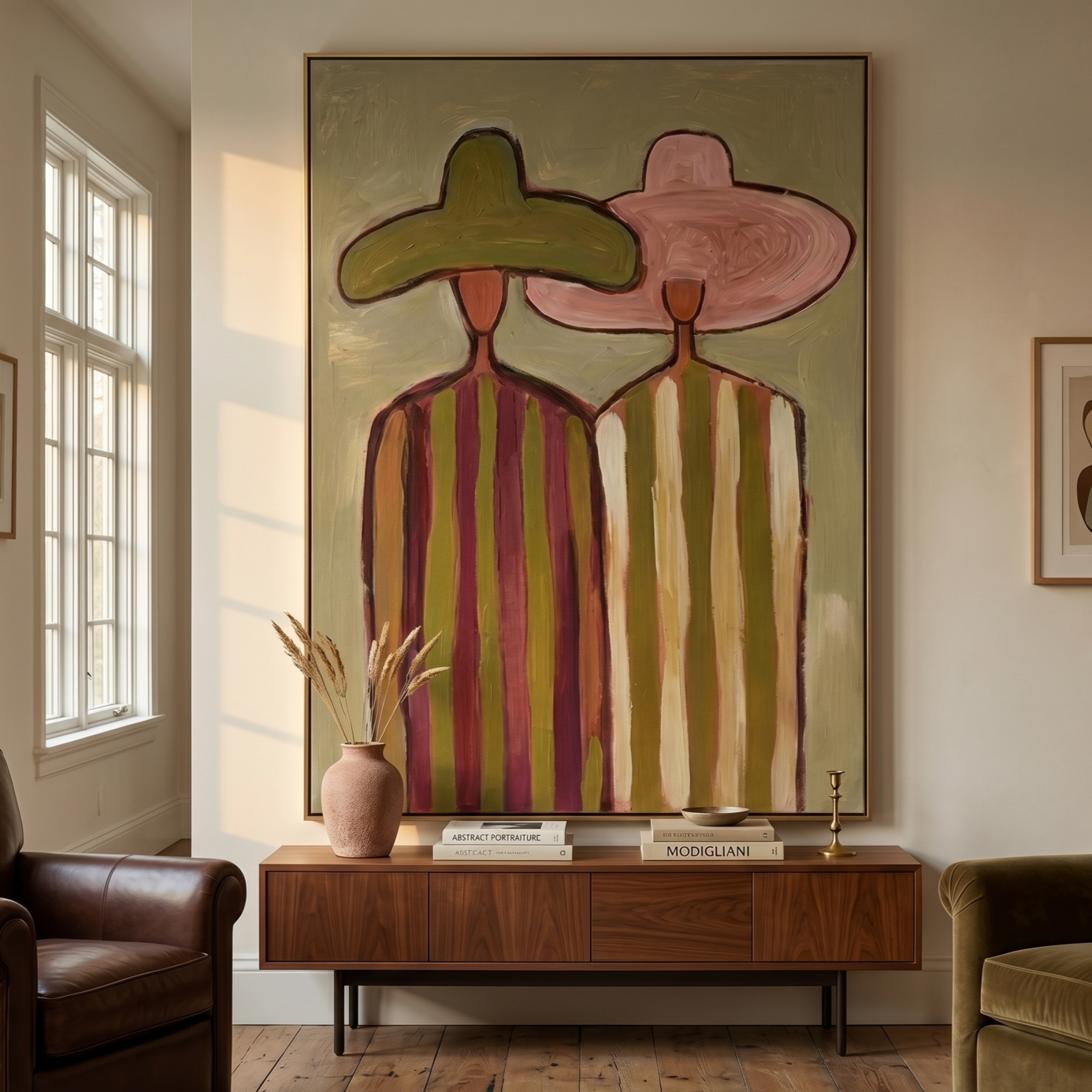 Vintage Americana Art | Harmony in Hue