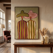 Vintage Americana Art | Harmony in Hue