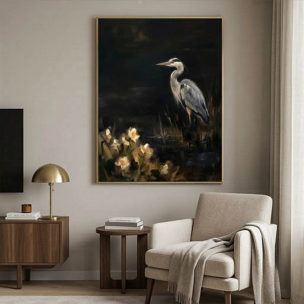 Impressionist Art | Marsh Nocturne
