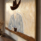 Vintage Americana Art | Morning Solitude