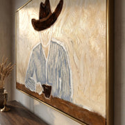 Vintage Americana Art | Morning Solitude