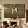 Vintage Americana Art | Olive Nocturne