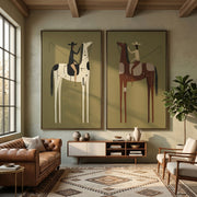 Vintage Americana Art | Pause on Path