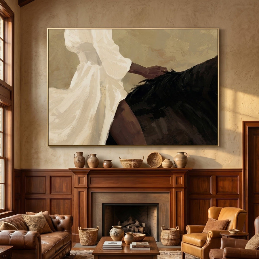 Vintage Americana Art | Quiet Saddle Grace