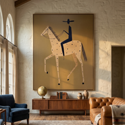 Vintage Americana Art | Silent Horizon