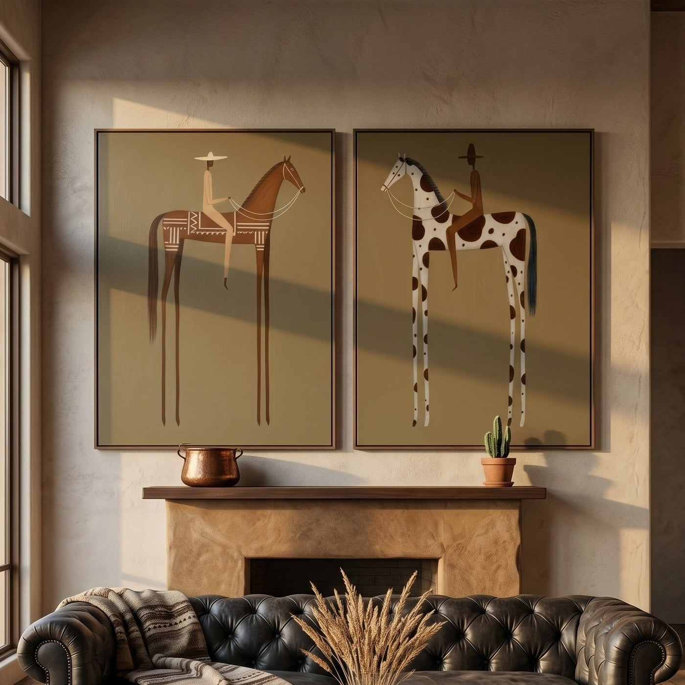 Vintage Americana Art |  Silent Journey